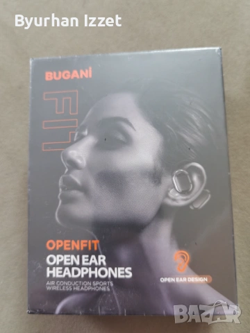 Безжични слушалки bugani open ear headphones