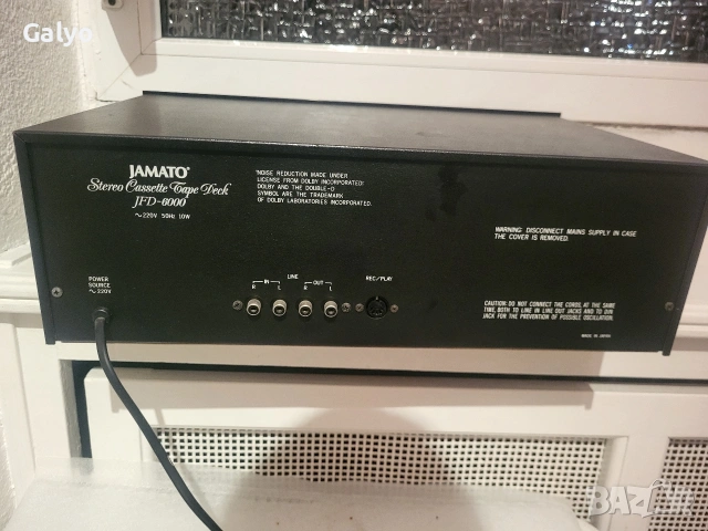 JAMATO JFD6000 Стерео Касеттин Дек, снимка 5 - Декове - 54479967