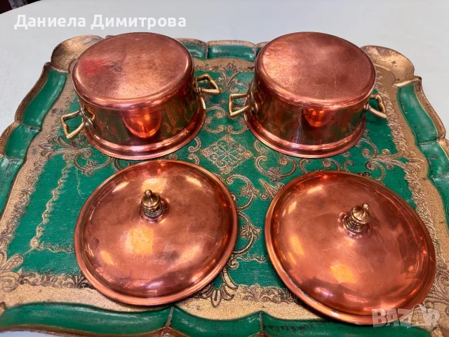 Два броя масивни малки тенджерки Original Schwabenland, снимка 3 - Други ценни предмети - 55654061