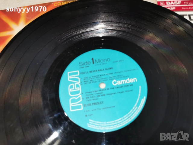 ELVIS RCA MADE IN FRANCE 0705261754L1, снимка 12 - Грамофонни плочи - 54454868