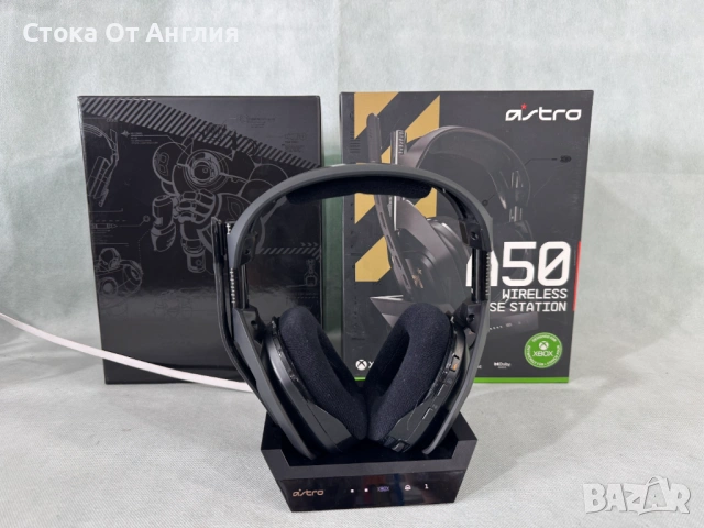 Слушалки Безжични - Logitech ASTRO A50 + Base Station / 939-001682