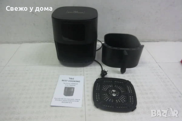 Air fryer 6 литра T&G Best Cooking 32850A0, снимка 7 - Фритюрници - 54562675