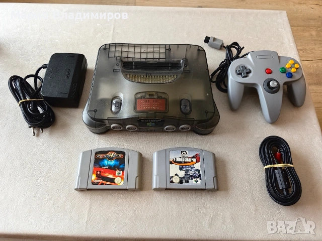 Nintendo 64 Smoke Grey clear 