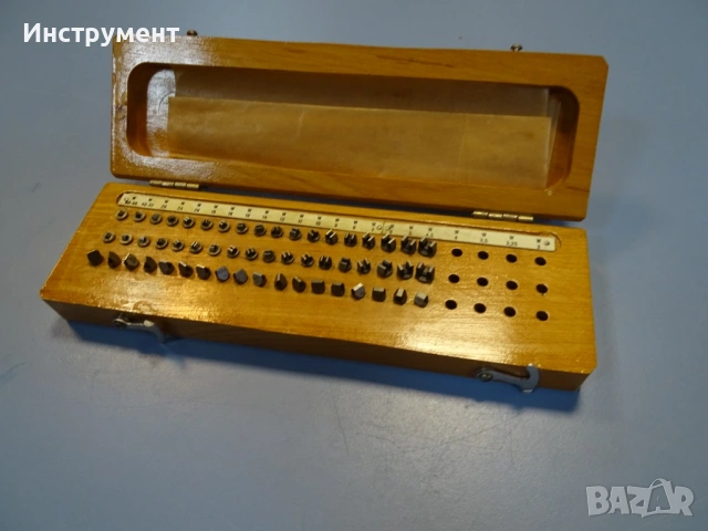 Комплект резбомерни накрайници DDR Suhl W4.5-W60-48 Thread measuring anvis, снимка 3 - Други инструменти - 54916227