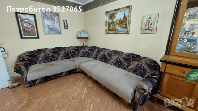 Продавам ъглов диван