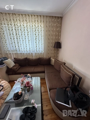 Диван (Г-Образен) с отделение за багаж и легло