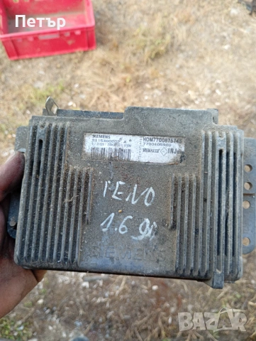 Компютър двигател Рено Сценик 1.6 S115300202A 7700875745 7700105980 