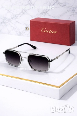 Cartier Слънчеви Очила С UV Защита С Подарък🎁Калъф И Кутия - Различни Цветове Код SK1195, снимка 2 - Слънчеви и диоптрични очила - 53997390