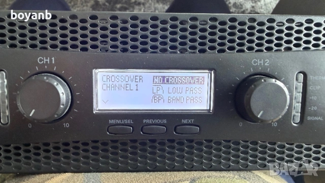 Усилвател Crown XLS-1002, снимка 3 - Ресийвъри, усилватели, смесителни пултове - 54088692