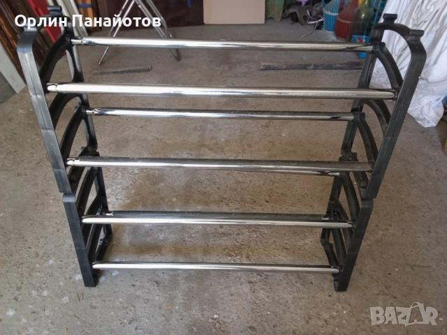 телескопична поставка за обувки, снимка 2 - Етажерки - 54821667