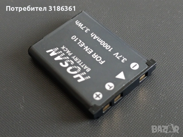 батерия EN-EL 10. за Nikon foto ,video, снимка 3 - Батерии, зарядни - 54380422