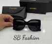Chanel черни очила с лого, снимка 5