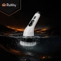 Електрическа четка за почистване Ruhhy, въртящ се глава, 9 накрайника, USB зареждане, снимка 9