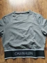 Calvin Klein Performance Women's t-shirt s/s grey - страхотна дамска тениска КАТО НОВА С, снимка 3