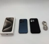 iPhone 15 Pro 256 Gb Blue Titanium | Перфектен технически, снимка 1