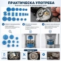 Комплект матрици за часовникарска преса за затваряне на часовниците инструмент часовникари ремонт, снимка 3
