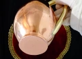 Медна кана,свръх масивна,чиста червена мед 850 гр.,1 л. , снимка 7