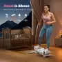 MERACH Латерална машина за крака с LCD дисплей, 2 ленти за съпротивление, MAX 136 кг, снимка 4