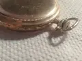 Стар позлатен Au20 джобен часовник Zentra, снимка 6
