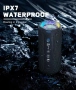 🚀 Мощна 40W Bluetooth Стерео Колонка Ortizan X8 Pro | 30ч Батерия | IPX7 | RGB светлини | TF карта, снимка 6