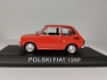Fiat 126p Малко Полско Фиатче - мащаб 1:43 на DeAgostini моделът е нов в блистер, снимка 1