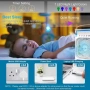 Преносим въздушен 3 в 1 охладител,овлажнител,вентилатор с LED резервоар за вода 600 мл., снимка 2