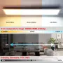 LED Панел за таван 100x25 см 30W димируем с дистанционно управление, снимка 6