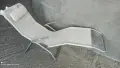 шезлонг, люлеещ се стол, плажен стол, НОВ , снимка 1