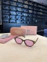 Miu Miu Слънчеви Очила С UV400 Миу Миу С ПОДАРЪК🎁Калъф - Различни Цветове Код SK1443, снимка 4