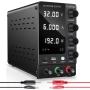 DC лабораторно захранване 32V / 6A с 4-цифрен LED дисплей, снимка 1
