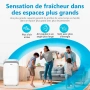 Преносим климатик мобилен MIDEA 12000 BTU,Гаранция и БЕЗПЛАТНА доставка до офис на ЕКОНТ, снимка 5