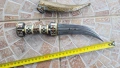 Нож, кама, кинжал, ханджар, Сирийски ханджар, снимка 5