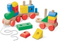 Melissa & Doug голямo влакче от дърво 63.5 см/2 до 8 г., снимка 2