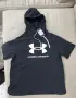 Under Armour черен дамски суичър с качулка (hoodie), размер М, снимка 1