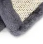 Драскалка за котки с легло, сизалова драскаща зона и интерактивни играчки, 2 нива, 50 см., снимка 4
