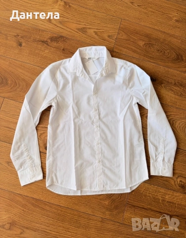 H&M детски нови дънки и риза, снимка 9 - Детски панталони и дънки - 54218184