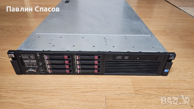 2U сървър HP ProLiant DL360 G7 – 2x E5620, 16GB RAM, 4x 1GbE, Smart Array P410i, 2x 460W, 3x146GB SA