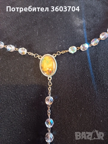 старо кръстче с верижка, снимка 3 - Колиета, медальони, синджири - 54301983