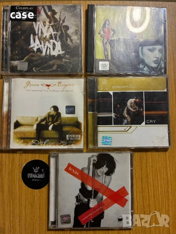 Дискове ,CD ,Moby,Coldplay,Simple, Minds,Goran Bregovich,Texas,Frank Sinatra 