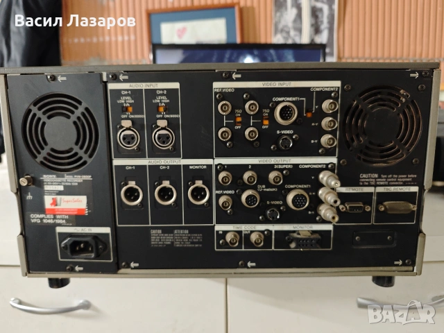 Видео рекордер SONY PVW-2800P BETACAM SP , снимка 3 - Друга електроника - 54136057