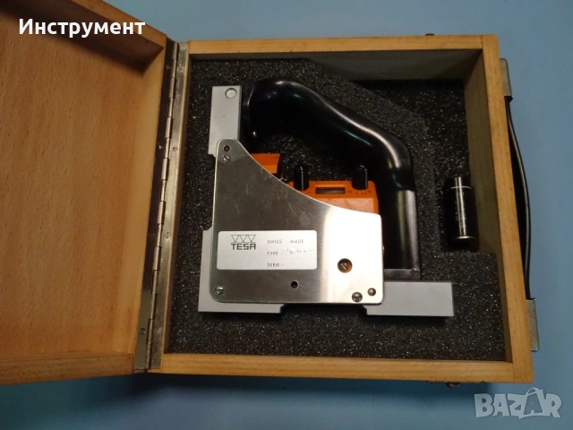Нивелир машинен TESA Minilevel 53.T00T2 precicion inelinometer L-150mm, снимка 10 - Други инструменти - 54916055