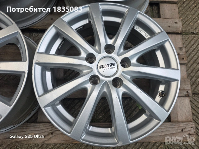 Лети джанти 16ки 5х112 Platin, снимка 6 - Гуми и джанти - 54855220