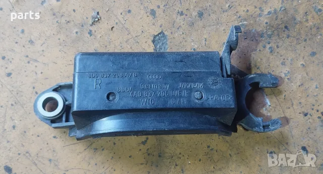 Дясна Външна Дръжка Ауди A3 8L (бордо) - 8D0837208, снимка 4 - Части - 55599271