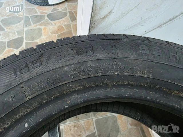 2бр летни гуми 185/60/14 PIRELLI L05908 , снимка 4 - Гуми и джанти - 54862193