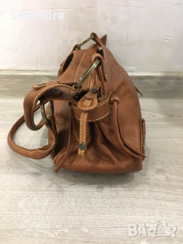 Guy Laroche чанта естествена кожа, снимка 5 - Чанти - 54001524