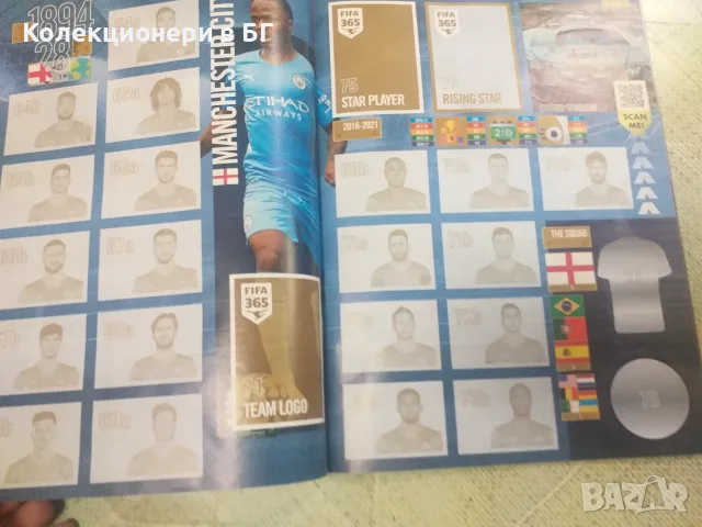 НОВ ПАНИНИ АЛБУМ ФИФА 365 - 2022 ГОДИНА /виж описанието/, снимка 3 - Фен артикули - 55351122