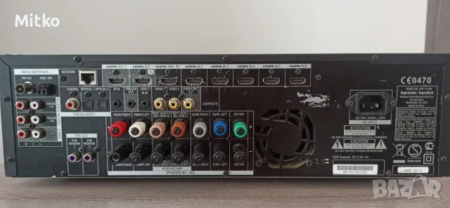 7.2 Мрежови Ресийвър Harman Kardon AVR 171 – 700W, AirPlay, Bluetooth, снимка 7 - Ресийвъри, усилватели, смесителни пултове - 55610858