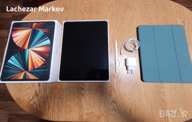 Apple iPad Pro 12.9" (2021), 1TB, Cellular, Silver - като нов / БАРТЕР, снимка 2 - Таблети - 54812994