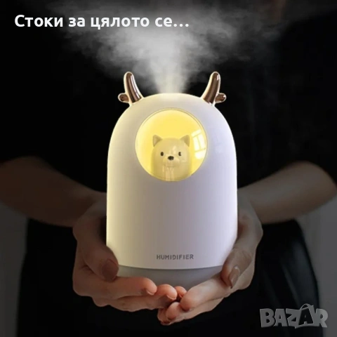Портативен овлажнител за въздух Teddy Bear , снимка 2 - Овлажнители и пречистватели за въздух - 54767696