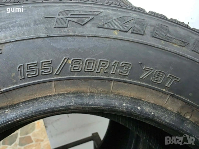 2бр зимни гуми 155/80/13 FALKEN L05932 , снимка 4 - Гуми и джанти - 54881112
